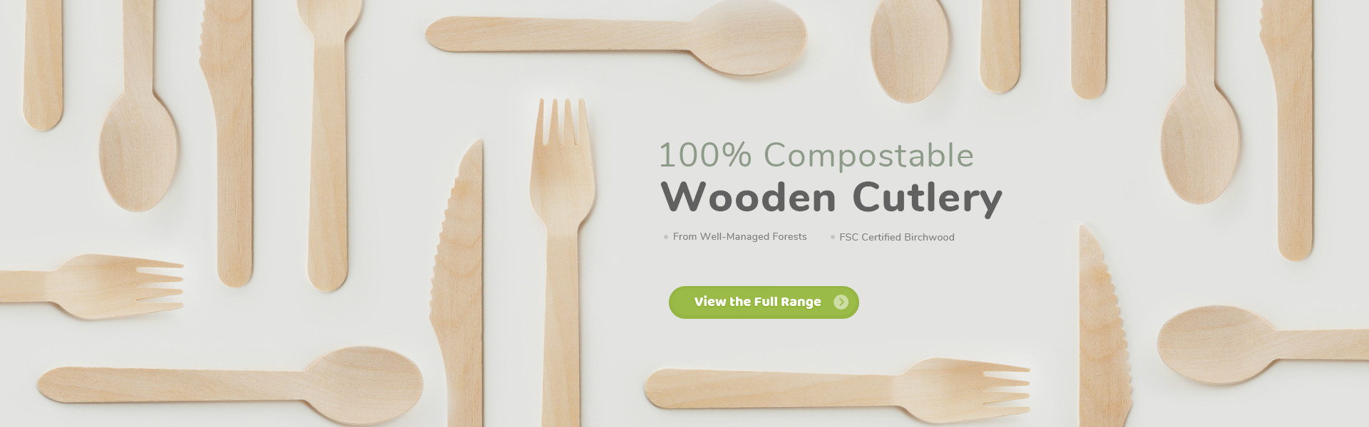 Biodegradable FSC Wooden Cutlery 