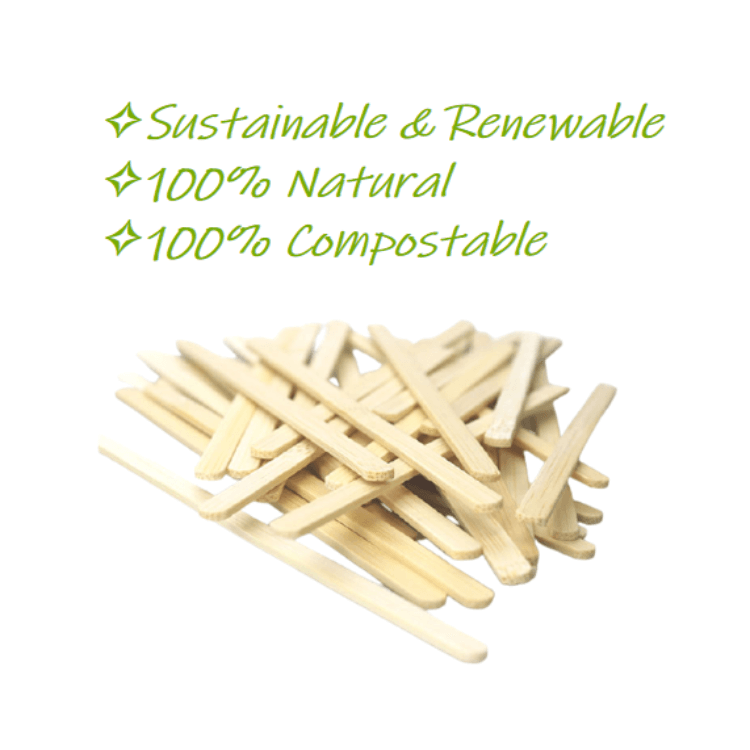  7 inch Disposable Bamboo Cutlery Biodegradable Flatware Compostable Natural Cutlery Kits Eco-Friendly Utensils 3 in 1 Meal Kits Disposable Cutlery Sets Wholesale  